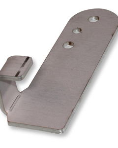 Latch for one-way gate 2-wing TRS
